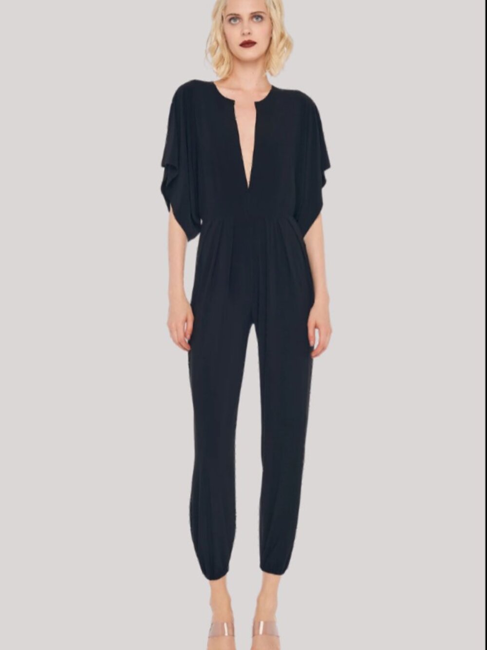 Norma Kamali - Navy Jog Jumpsuit - XS
